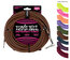 Ernie Ball Instrument Cable 25' Braided Straight / Angle Instrument Cable Image 1