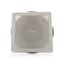 QSC AD-C820S SYSTEM 8"  Coaxial Ceiling Speaker, 70/100V With Baffle, Back-Box, Grille Image 1