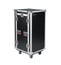 Gator G-TOUR 10X16 PU 10RU Top, 16RU Bottom Pop-Up Console Flight Rack Case With Casters Image 1