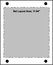 Ace Backstage PNL-100 Aluminum Stage Pocket Panel, Blank, 4.5"x3.68", Black Image 1