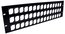 Ace Backstage RPL345 3 Unit Rack Mount Panel With 45 Connectrix Mounts, Black Image 1