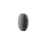 Audio-Technica AT8136 Egg-Shaped Foam Windscreen, Black, For S4 Case Style Image 1