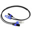 Blizzard DMXPC 10 Powercon To Powercon W/ 3-pin DMX Combo Cable, 10' Image 1