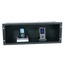 Middle Atlantic SH-DMP-S Portable Media Shelf With Black Textured Finish Image 1