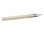 West Penn 25841IV1000 1000' RG6 18AWG Shielded Plenum Coaxial CATV Cable, Ivory Image 1