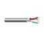 West Penn 359GY1000 1000' 20AWG 4-Conductor Stranded Shielded/Unshielded Audio Cable Image 1