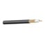 West Penn 815BK1000 1000' RG59 20AWG Bare Copper Braid Coaxial Cable, Black Image 1