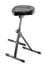 K&M 14045 Stool With Bicycle Seat, Black Leather Image 1