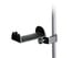 K&M 16080 Stand Mounted Headphone Holder, Black Image 1