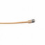 Sennheiser MKE 2-4-3 Gold-C Omnidirectional Clip-On Microphone With 3-pin SE Connector, Beige Image 1