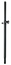 K&M 21336 37"-58" Distance Rod For Satellite System Image 1