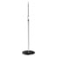 Atlas IED MS20 37"-66" Heavy-Duty Chrome Microphone Stand Image 1