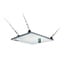 Peerless CMJ453 Variable Position Suspended Ceiling Kit Image 1