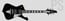Ibanez PSM10BK Paul Stanley Signature 6-String Electric Guitar - Black Image 1