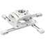 Chief KITES003PW Projector Ceiling Mount Kit In White Image 1