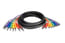 Hosa CPR-802 6.6' 8-Channel Audio Snake, 1/4" TS To RCA Image 1