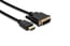 Hosa HDMD-406 6' HDMI To DVI-D Standard Speed Video Cable Image 1