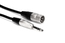 Hosa HSX-003 3' Pro Series 1/4" TRS To XLRM Cable Image 2