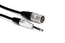 Hosa HSX-015 15' Pro Series 1/4" TRS To XLRM Cable Image 2