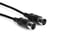 Hosa MID-320BK 20' 5-pin DIN To 5-pin DIN MIDI Cable, Black Image 1