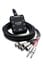 Hosa SH-6X2-50 50' Little Bro' Stage Box Snake, Six XLR Sends, Two 1/4" TRS Returns Image 1