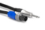 Hosa SKT-205Q 5' Edge Series Speakon To 1/4" TS Speaker Cable Image 1