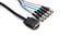 Hosa VGF-303 3' DE15 To Five BNC-F VGA Breakout Cable Image 1