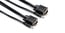 Hosa VGM-506 6' DE15 And 3.5mm TRS To DE15 And 3.5mm VGA A/V Cable Image 1