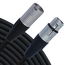 Rapco RM1-25 25' RM1 Series XLRF To XLRM Microphone Cable, Black Image 1