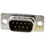 Lectrosonics 21553 Male 9-Pin D-Sub Panel Mount Connector Image 1