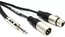 Pro Co IPRBQXFXM-3 3' 1/4" TRS To XLRM/XLRF 20AWG Y-Cable Image 1