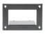 RDL EZ-SMB1 Surface Mount Bezel For 1/6 Rack Width EZ Products Image 1