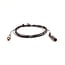 Sennheiser 511717 Ultra-thin Cable With 3-pin Lemo Connector For HSP2 And HSP4 Mic Assemblies, Black Image 1