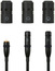 Galaxy Audio CBM-362D Dual Carbon-Fiber Boom Mics, 62", 6 Interchangeable Capsules Image 2