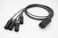 Caldwell Bennett SH5-4M DMX To CAT5 Shuttle Snake (4) DMX Lines With 5-Pin Male XLR Connectors Image 1