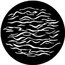 Rosco 77906 Steel Gobo, Reflective Water 2 Image 1