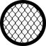 Rosco 78258 Steel Gobo, Chain Link Image 1