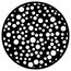 Rosco 79650 Steel Gobo, Bubbles Small Image 1