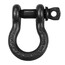 The Light Source SHACKLE-5/16 5/16" Screw Pin Shackle, 3/4 Ton, Black Image 1