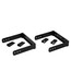 RCF AC-CM12-VBR Pair Of Vertical Brackets For Compact-M-12 Image 1