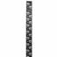 Lowell CMV3-44 Cable Mgmt Vertical Bar, Lacer Strip, 3.25inW X 44u, 6-pak Image 1