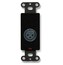 RDL DB-XLR3F XLR 3-pin Female Jack On D Plate, Terminal Block, Black Image 1