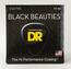 DR Strings BKE-10 Medium Extra-Life Black Beauties K3 Coated Electric Guitar Strings Image 1