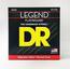 DR Strings FL-45 Polished Flatwound Stainless Steel Bass Strings, Medium 45-105 Image 1