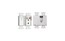 RDL DD-BTN44 Wall-Wall-Mounted Bi-Directional Line-Level And Bluetooth Audio Dante Interface - White Image 1
