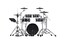 Roland VAD307 5-Piece Electronic Drum Kit With Acoustic Design Image 3