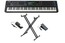 Yamaha MODX7+ Stage Bundle 76-Key Synthesizer With Pro Stand, FC3A Sustain And FC7 Volume Pedal Image 1