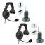 Eartec Co 2 SC-1000 Radios w/ Proline Single Inline PTT SC-1000 System Image 1
