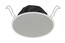 TOA PC-2360 6" Spring Clamp Ceiling Speaker 3W, 70V, Dust Cover Push Wire Connection Image 1