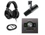 Universal Audio Apollo Twin X QUAD HE Bundle 10x6 Interface With Shure SM7B Mic, SRH440A Headphones And 25' Mic Cable Image 1